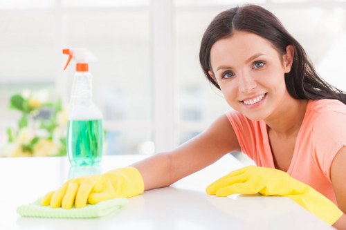 Carpet cleaning team in Cockfosters supporting recycling and sustainability